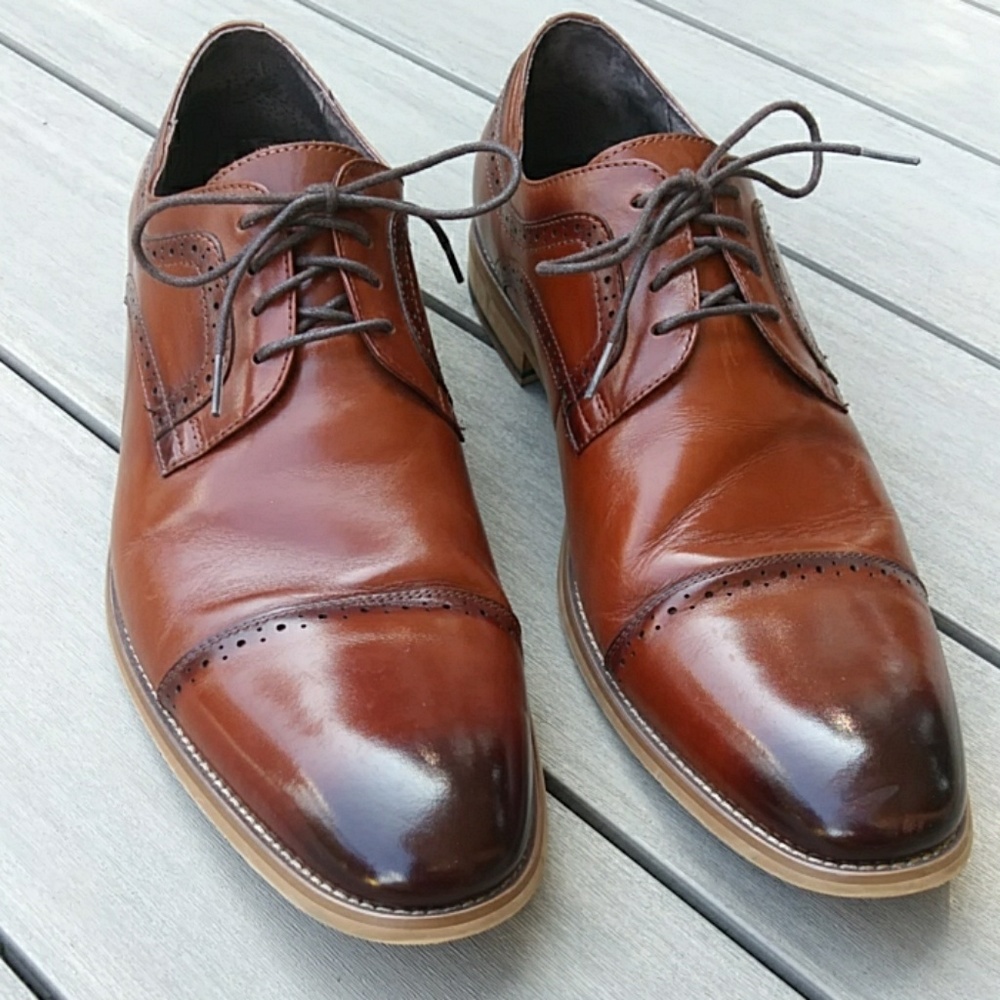 Stacy Adams men's Cap Toe dress shoe, size 15m